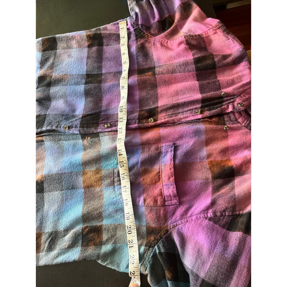 Reworked/Upcycled flannel shirt - Picture 7 of 7